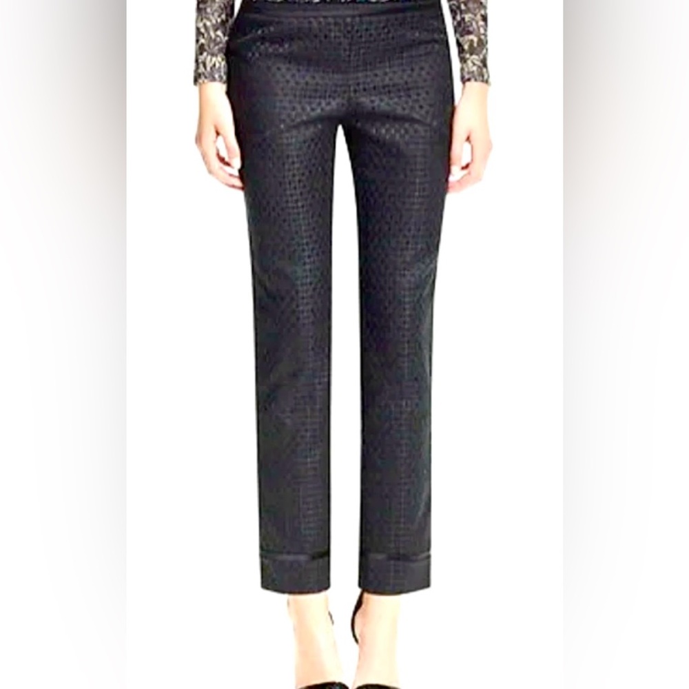 Brand new with tags Tory Burch Madison pants 
sz 12 
Flat front slim fit cropped